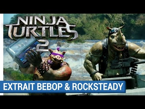 NINJA TURTLES 2 - Les méchants débiles Bebop & Rocksteady