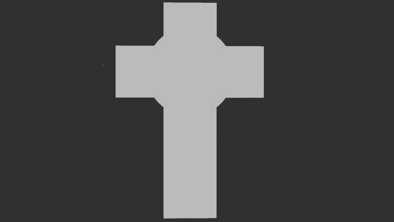 Jesus Cross 03 3D Print Model