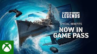 World of Warships: Legends Now in Game Pass! (2026) | Xbox Announcement Trailer Trailer