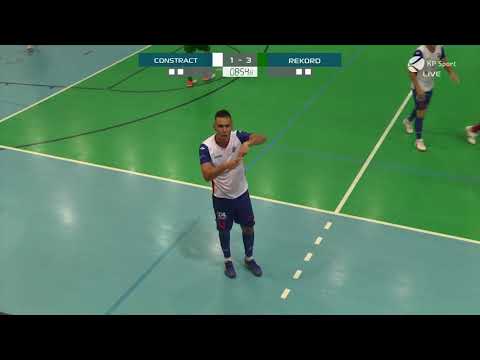 Constract Lubawa - Rekord Bielsko-Biała / 1/2 Finału Pucharu Polski w Futsalu / SKRÓT [19.08.2020]