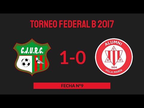 Torneo Federal B 2017 - Fecha N°9 - Juventud Unida (Rio IV) 1-0  Alumni