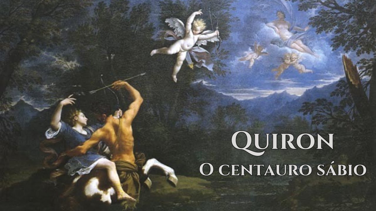 Quiron, o centauro sábio.