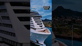 MSC SEAVIEW cruise   navio cruzeiro Santos Buzios  Salvador Maceio @cruzeiros2025  #drone #shorts