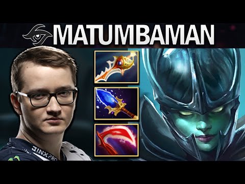 SECRET.MATUMBAMAN PHANTOM ASSASSIN WITH DIVINE RAPIER - DOTA 2 7.28 GAMEPLAY