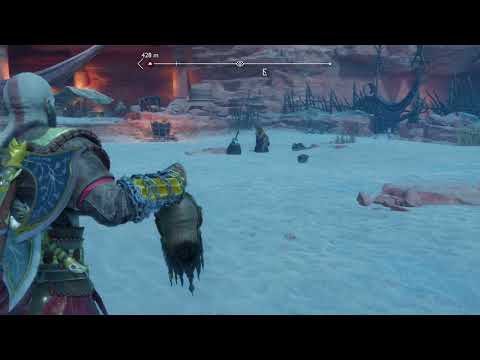 Thrud Gets Mjölnir SECRET ENDING - God Of War Ragnarok PS5 2022