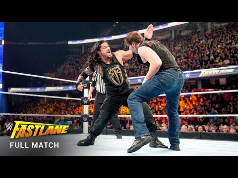 Roman Reigns vs Dean Ambrose Last Man Standing Full Match