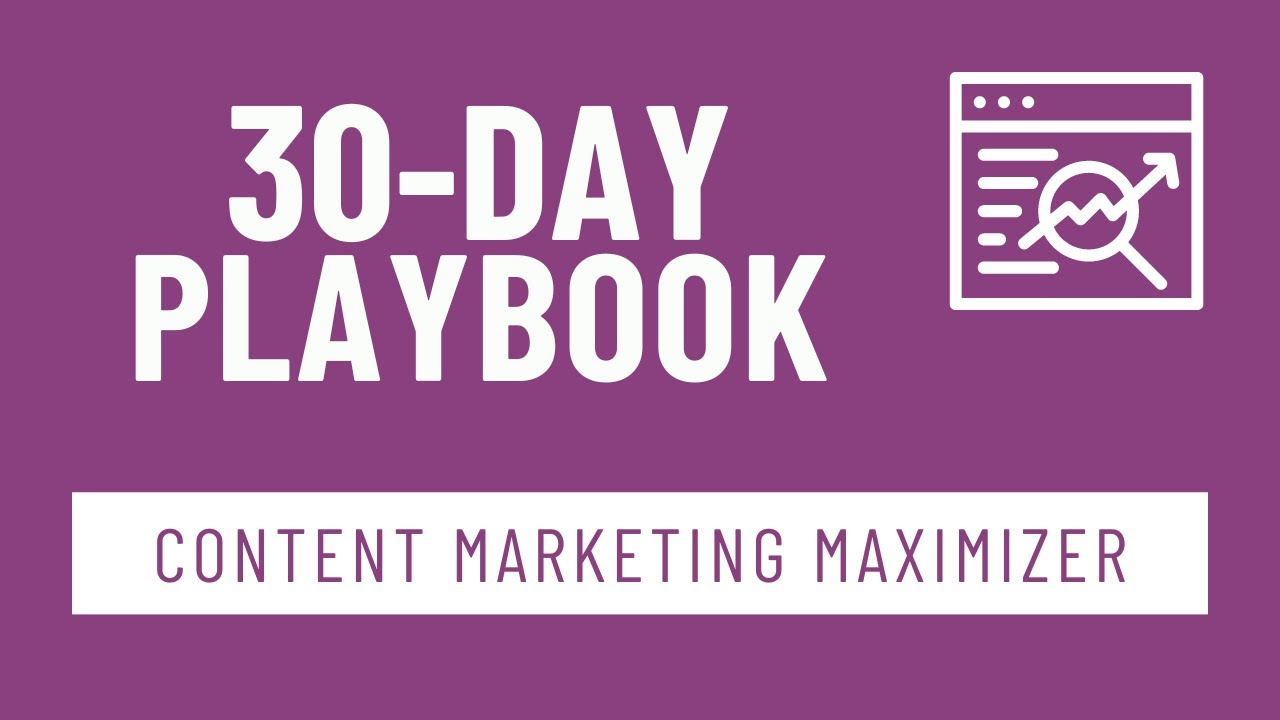 Content Marketing Maximizer - VSL