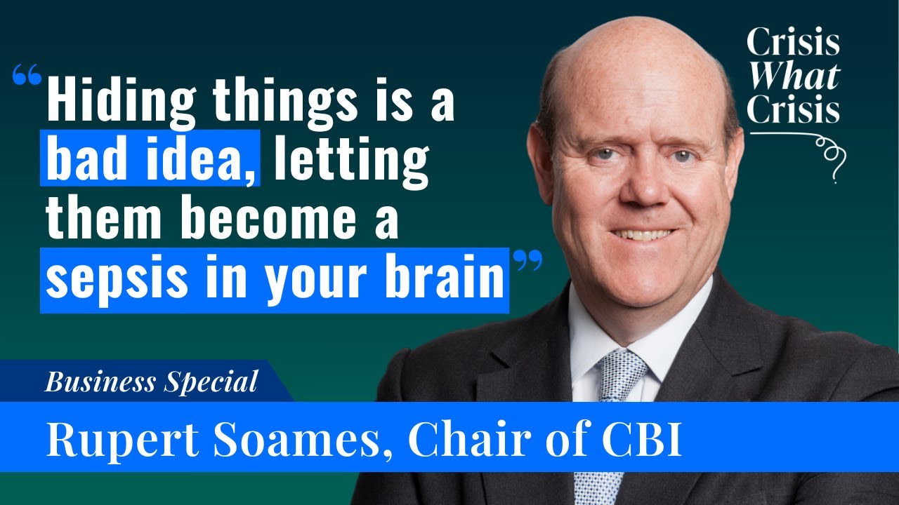 How do you lead from the front when your past is full of hidden scars? In this extraordinary conversation, Rupert Soames reveals for the first time the trauma that shaped his fearless approach to business and crisis.