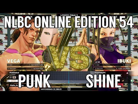 Street Fighter V Losers Final - Punk vs Shine @ NLBC Online Edition #54