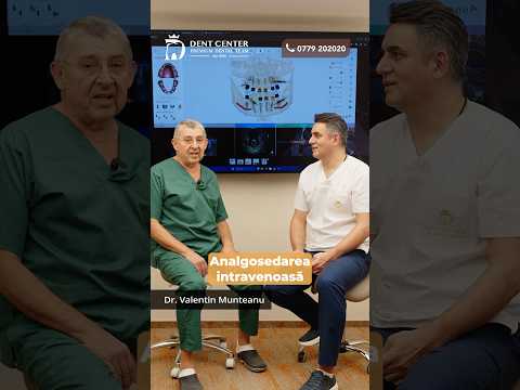 Implant dentar fără teamă: rolul analgosedării intravenoase.