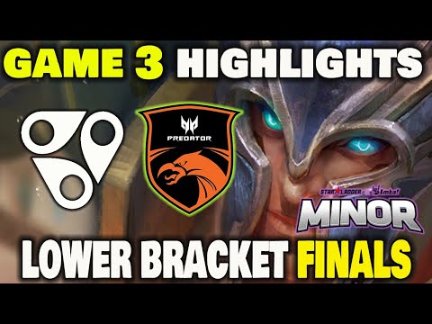 REALITY RIFT VS TNC PREDATOR GAME 3 SLI Minor Season 3 SEA Qualifier