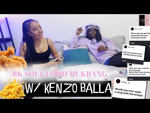 BROOKLYN SOUL FOOD MUKBANG & instagram q&a♡ w/ KENZO BALLA