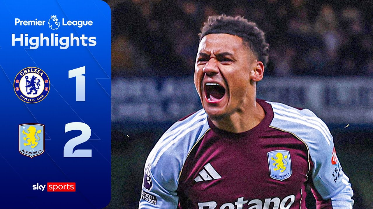 Super sub Watkins bags TWO to turn it around | Chelsea 1-2 Aston Villa | Premier League Highlights