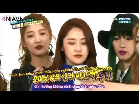 [4NIAVN][Vietsub] 150211 4Minute @ Weekly Idol Ep 185 Full