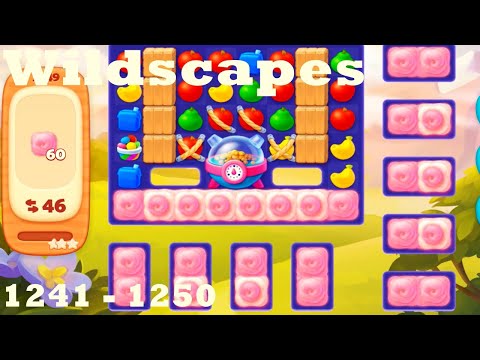 Wildscapes Level 1241 - 1250 HD Walkthrough | 3 - match game | gameplay | android | ios | pc | app