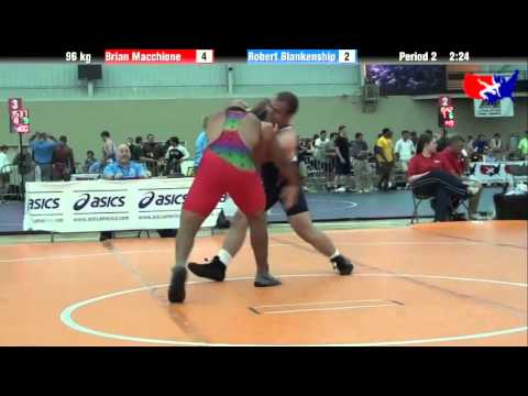 Brian Macchione vs. Robert Blankenship at 2013 ASICS University Nationals - FS