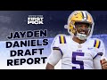 Jayden Daniels 2024 NFL Draft Scouting Profile Pro Comp Draft Range Best Team Fits