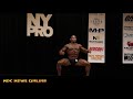 2018 IFBB NY PRO: 2nd Place Men's Classic Physique Winner Divine Wilson Posing Routine