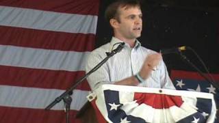 preview picture of video 'Libertarian Stuart Bain Addresses 2010 Buena Vista Labor Fest'
