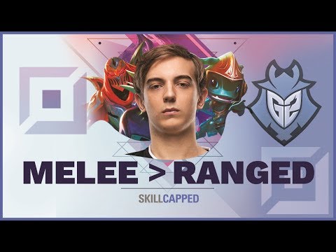 How G2 Caps Beats RANGED Champions as MELEE? | Skill Capped