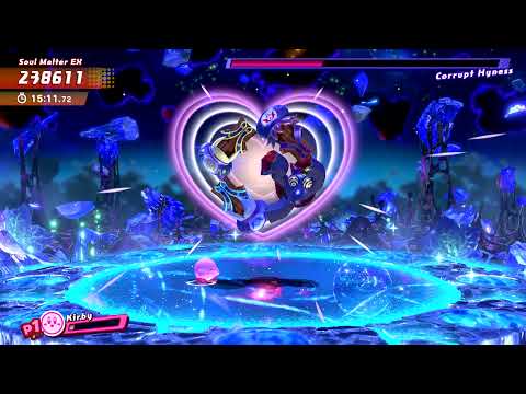 Kirby Star Allies - Corrupt Hyness battle