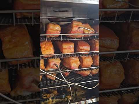 Bradley Smoker 🥓🔥 The Secret to Delicious Flavors! #tintartreats #food #bradley #smoker