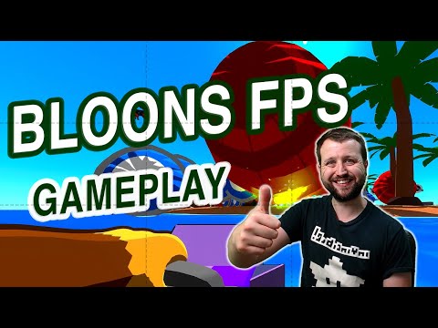 Apes vs Helium Impoppable Difficulty Gameplay! 100 Rounds! Bloons FPS