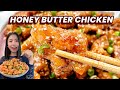 Finger Licking Good Korean Honey Butter Fried Chicken So Addicting Fried Chicken 韩式蜂蜜黄油�