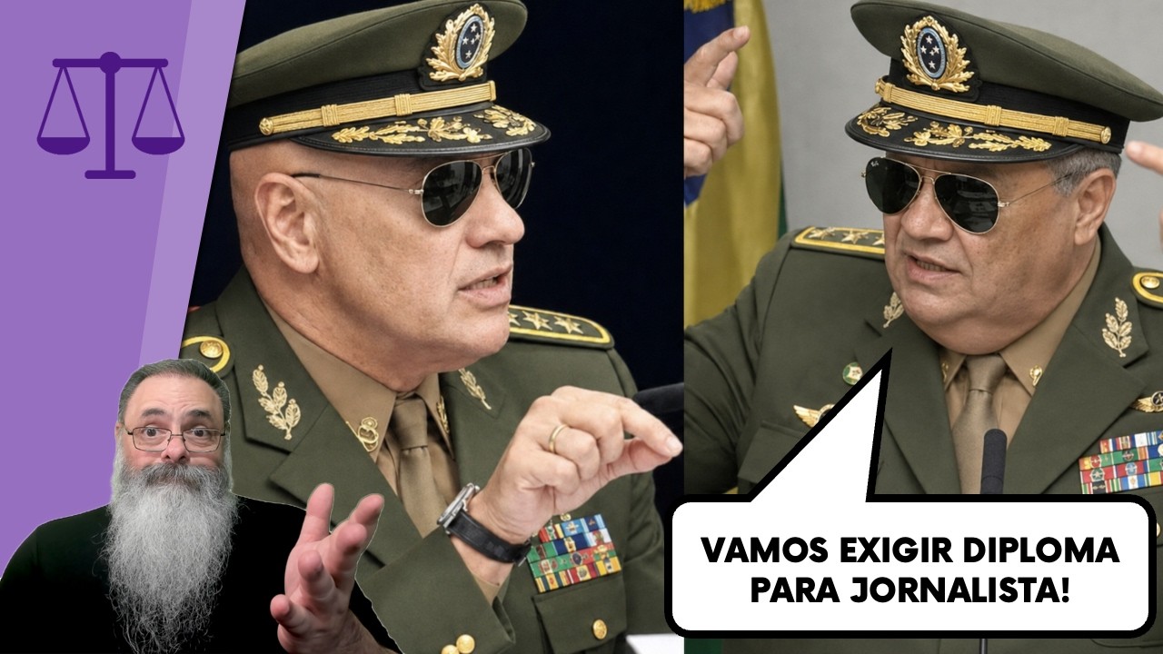 XANDÃO e DINO querem REPETIR MILICOS e EXIGIR DIPLOMA para JORNALISTA para AUMENTAR CONTROLE