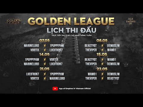 Chung kết Golden League $125.000 | Day 1 | MarineLord vs 1Puppypaw, VortiX vs LucifroN7 | ClearMan