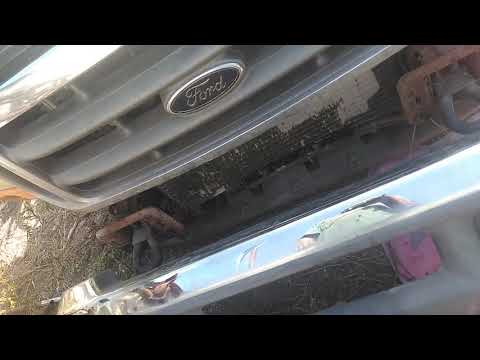99-07 Ford f250 & f350 Super duly front bumper removal.. Como quitar el  bomper De emfrente facil