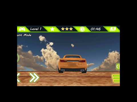 Mega Ramp Impossible Car Stunt GT Super Car Driver Android GamePlay 🍥 #1