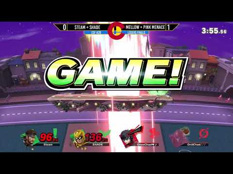 Elite Smash Friday #28 - Steam + Shade Vs. Mellow + Pink Menace - Losers Finals