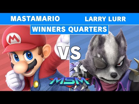 MSM 194 - POW | MastaMario (Mario) Vs. T1 | Larry Lurr (Wolf) Winners Quarters - Smash Ultimate