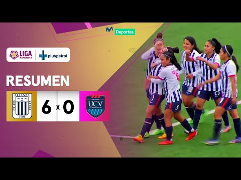 PLAY-OFFS TÍTULO: Alianza Lima 🆚 Club UCV [6-0] | GOLES | LIGA FEMENINA DE FÚTBOL 🏃🏽‍♀️⚽