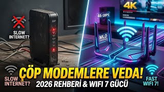 2026 Kapsamlı Modem ve Router Rehberi: Ev İnterneti Sorunlarına Kesin Çözüm!