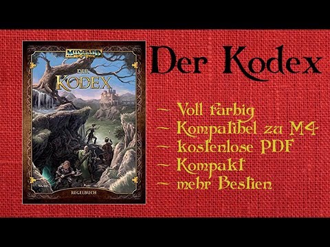MIDGARD5: Der Kodex - Das Grundregelwerk des ältesten deutschen Rollenspiels |M5 GRW| Midgard