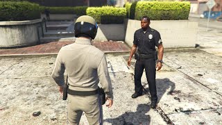 GTA 5 - Dressing As A Cop Changes GTA 5