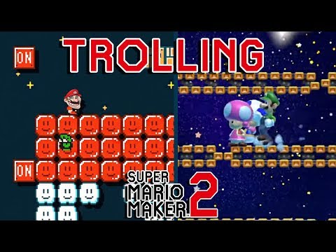 How to be a Terrible Person in Multiplayer Versus in SMM2