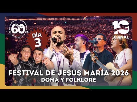 DIA 3 | Abel Pintos, Los Nocheros, Los Herrera | FESTIVAL DE JESUS MARIA 2026