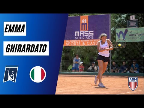 Emma Ghirardato | Tennis Recruiting | ASM Scholarships