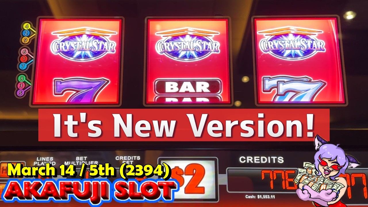 It's New Version！Crystal Star Slots Double Nudge Slots