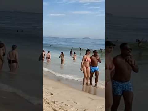 🇧🇷 Copacabana Beach Dance of the Sea 🌴🏖️