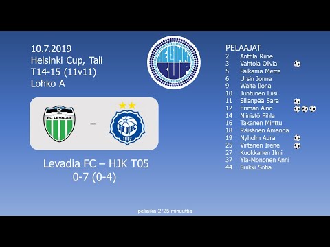 HELSINKI CUP 2019: Levadia FC - HJK T05