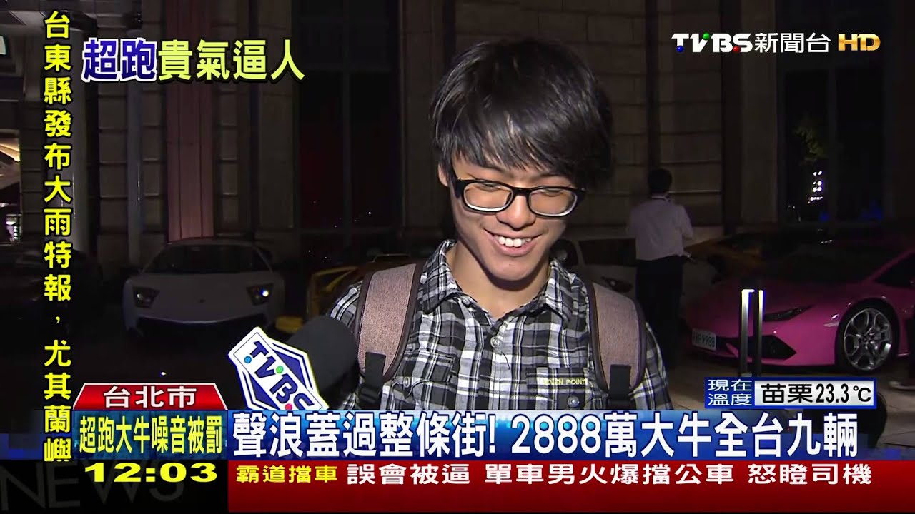 聲浪蓋過整條街！　2888萬大牛全台九輛