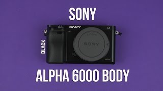 Sony Alpha A6000 body Black (ILCE6000B) - відео 2