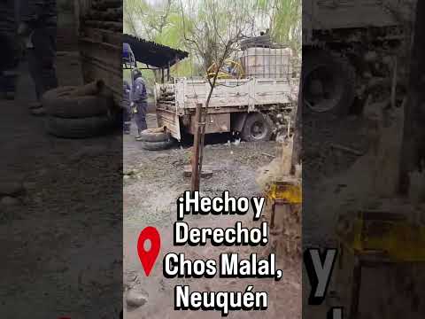 Nada mal, muchachos 💦Perforación de Agua de 10.000 litros por hora en Chos Malal.