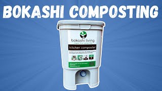 BOKASHI LIVING COMPOSTER setup and first use