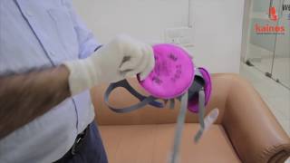 How To Attach &amp; Remove Filters In Respirator [Mask]