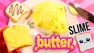 ¡¡BUTTER SLIME!! * La mejor Receta para hacer SLIME de MANTEQUILLA (sin bórax)